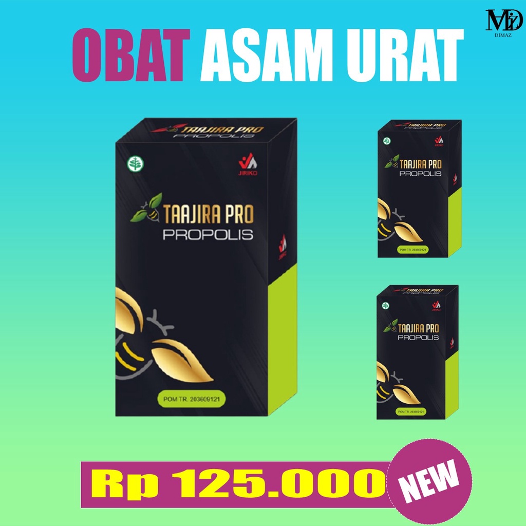 COD TAAJIRA PRO PROPOLIS obat asam urat obat herbal asam urat