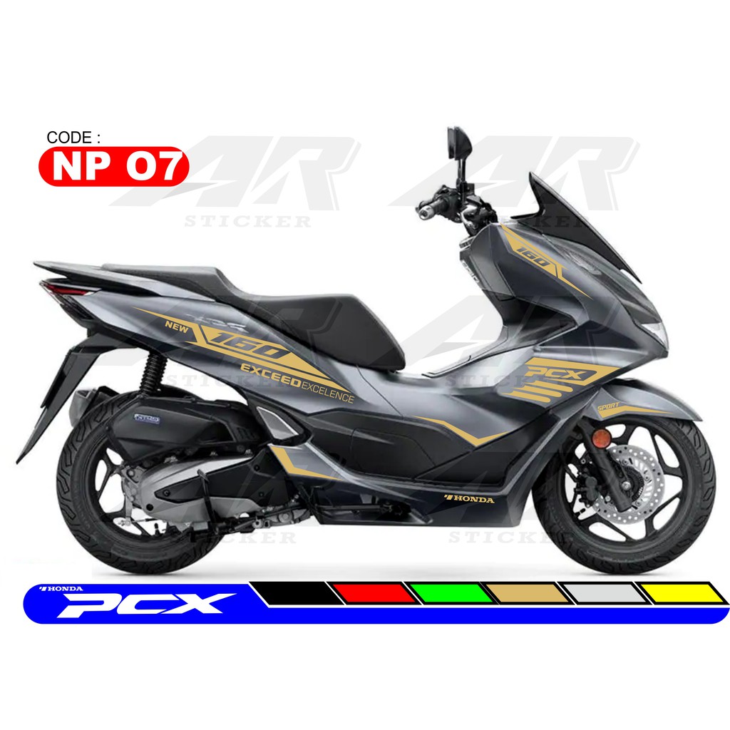 sticker new pcx 160