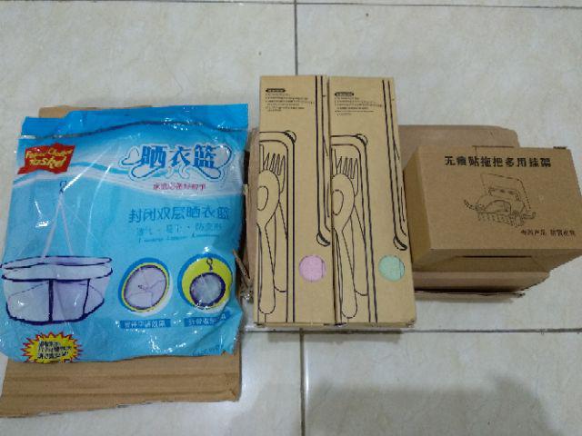 Fantacy.id Sendok Garpu Sumpit Set Cutlery Set Portable Travel Peralatan Makan Set Bahan Gandum