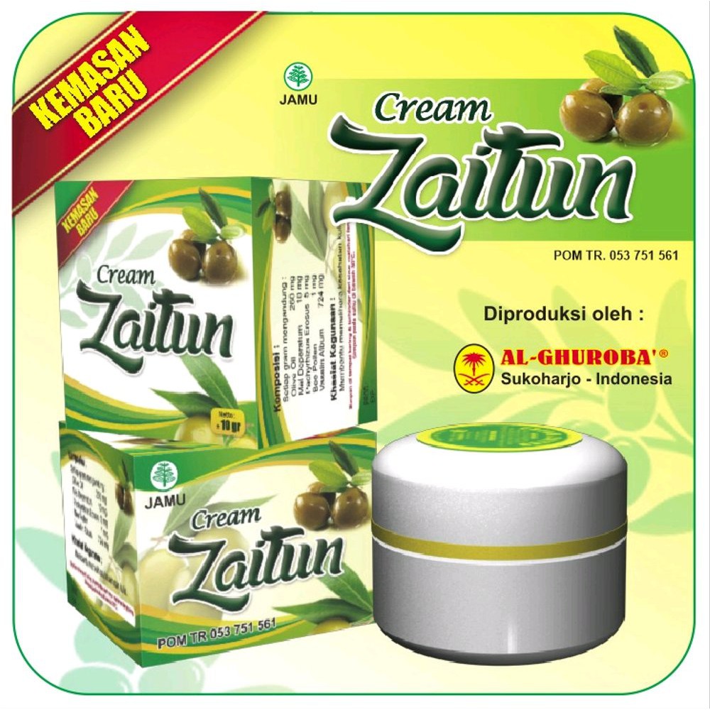 

Cream Zaitun Alghuroba