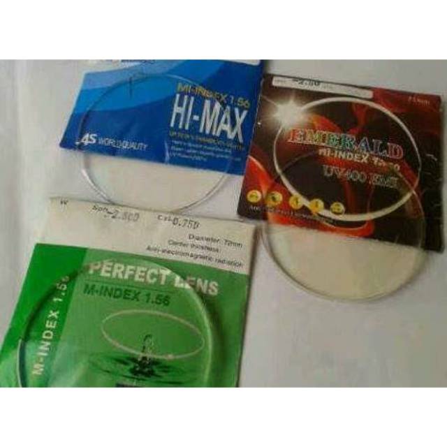 Lensa Kacamata Anti Radiasi Minus Tinggi