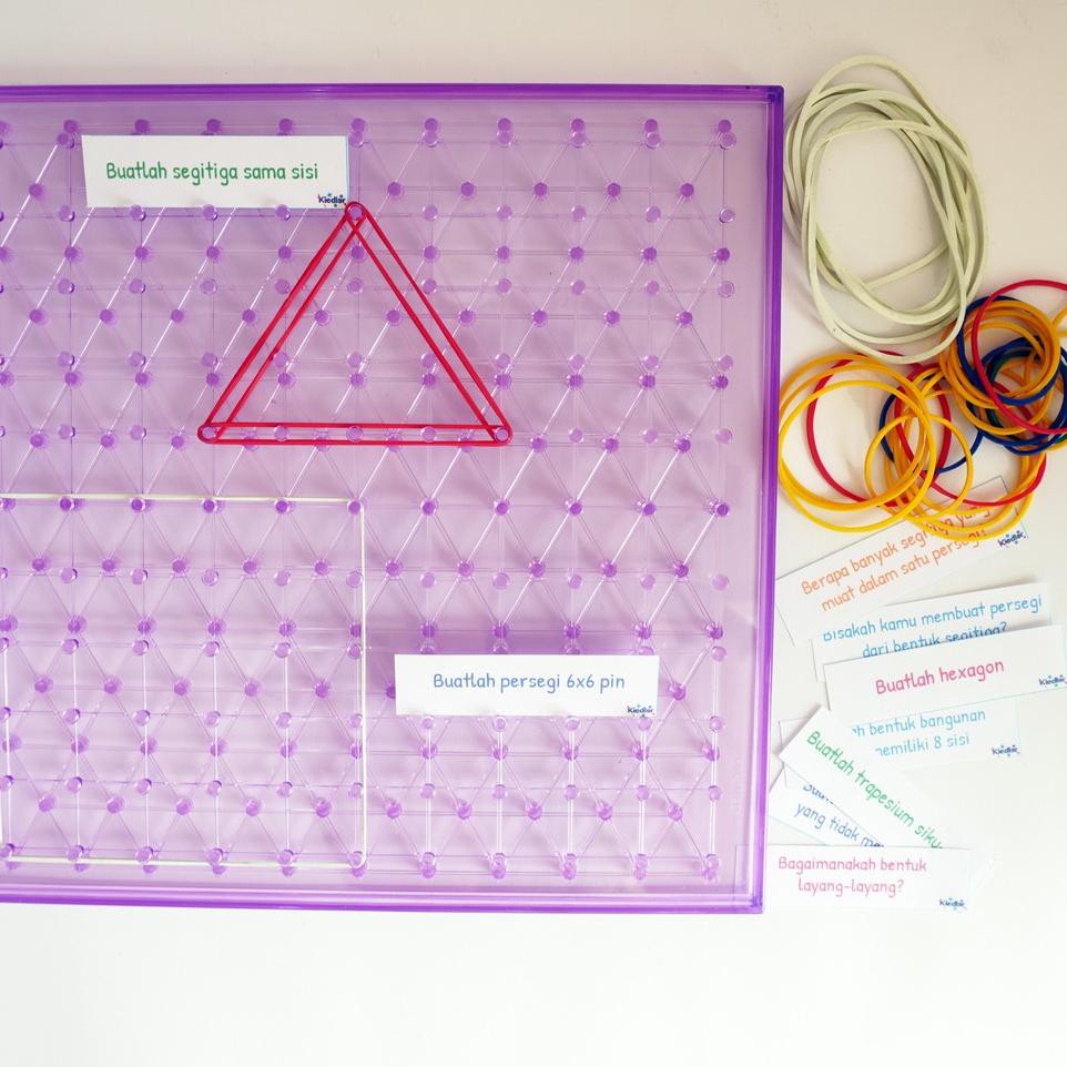 

Paling Disukai.. Kiedler Transparent Geoboard