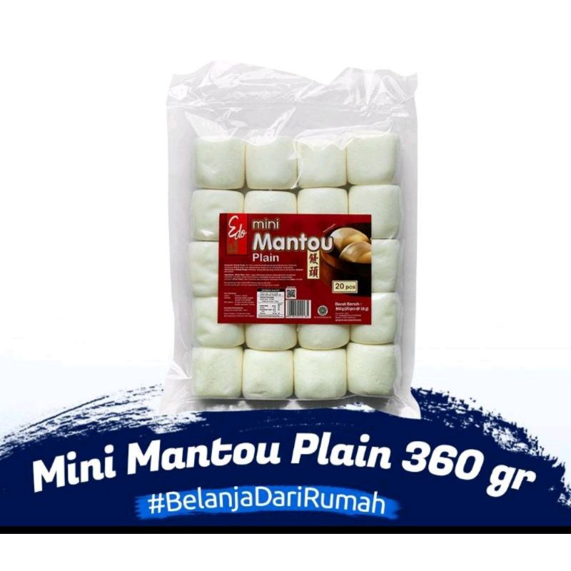 

Edo Mini Mantou Original 360 gr