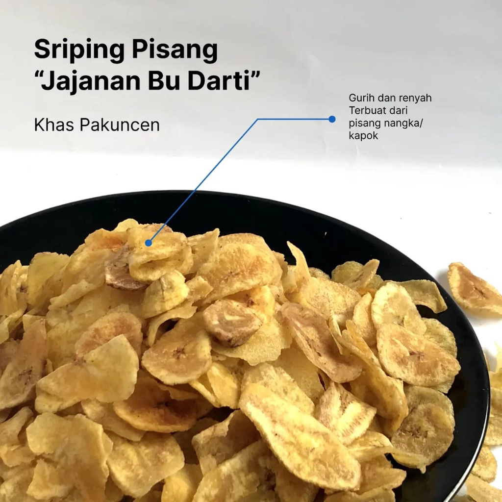 

Sriping Pisang "Jajanan Bu Darti