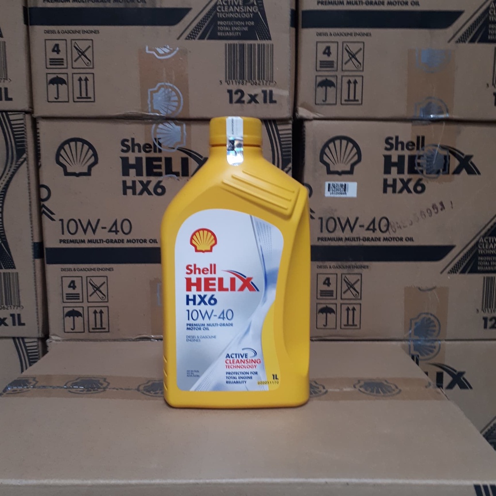 Oli Shell Helix Hx6 10w-40 1 Liter Original