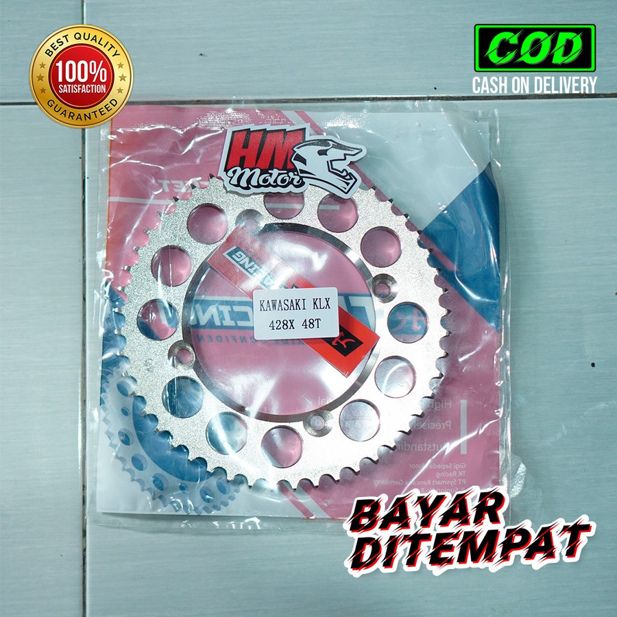 Gear TK Racing KLX 150 size 428H 48T Gir TK racing KLX 150