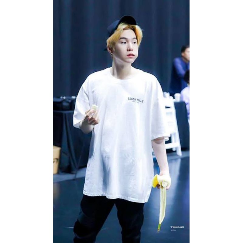 Kaos T-shirt Bangtan SUGA Esential Fer of God Lengan pendek