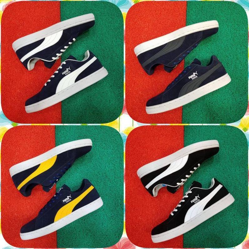 HOLLXMALL SHOPEE12.12 | SEPATU PUMA SUEDE PRIA SEPATU CASUAL PRIA SEPATU SANTAI PRIA MURAH
