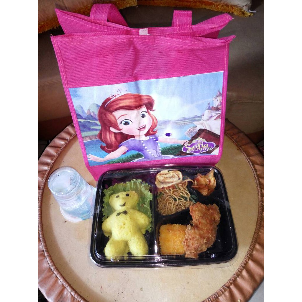 

TAS SPUNBOND BENTO NK 23x18 Souvenir goodie bag ultah anak harga murah online