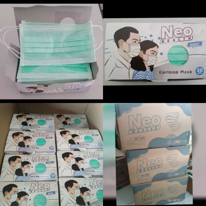 Disposable Masker Neo Earloop