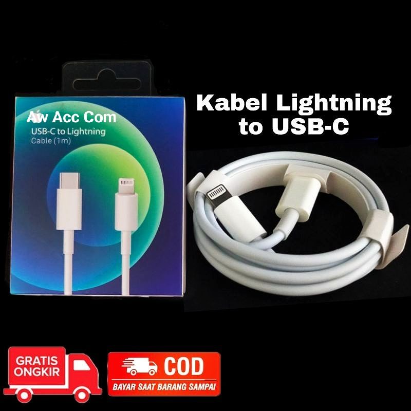 Kabel data usb C to Lightning Fast Charge lPH0N 11/11pro max/12/12Pro/XR/XS MAX