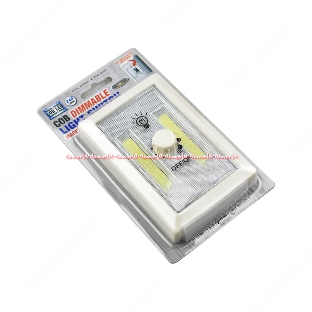 Cob Dimmable Light Switch Portable Lampu Portabel LED Cob Dengan Dimmer