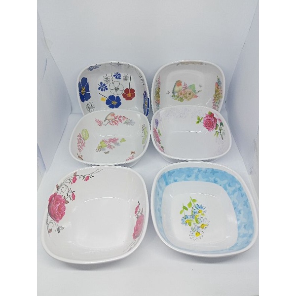 MANGKOK MELAMIN | MANGKUK MOTIF | MANGKOK MELAMIN 6 INC