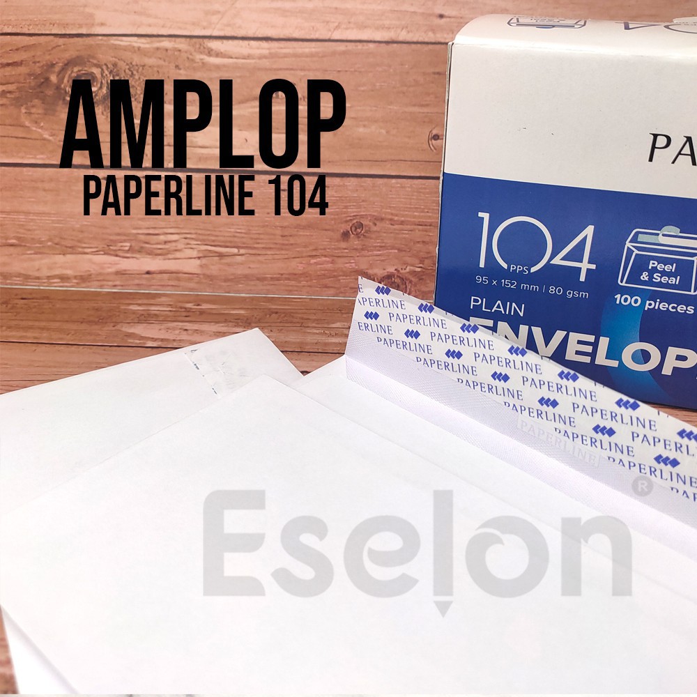 

Amplop uang PAPERLINE 104 PPS Seal Pengaman / Amplop Putih / Amplop Uang