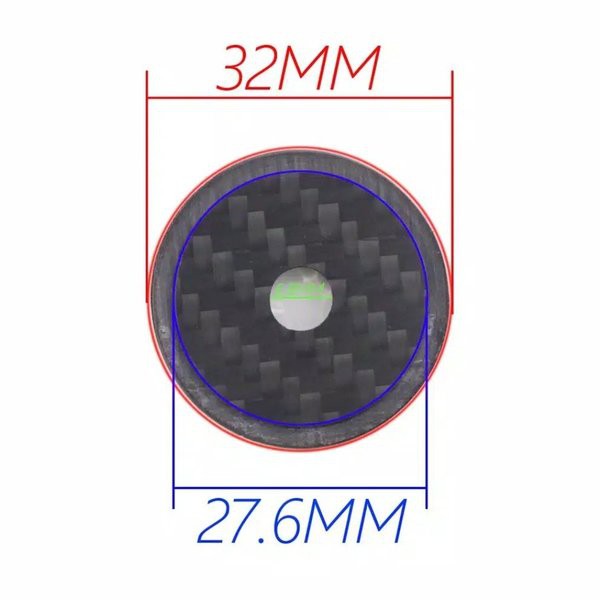 Terlaris Tutup Stem TI Carbon End Top Cap Baut Jangkar Headset Baut Titanium Alloy Roadbike Zipp