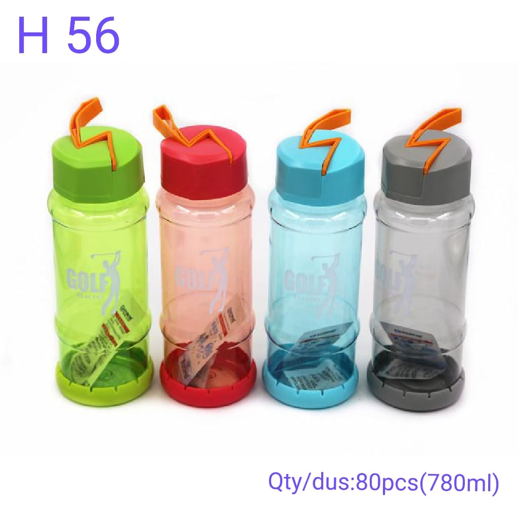 H56 Botol Minum Sport Golf Healthy 780 ml - Botol minum sport H-56