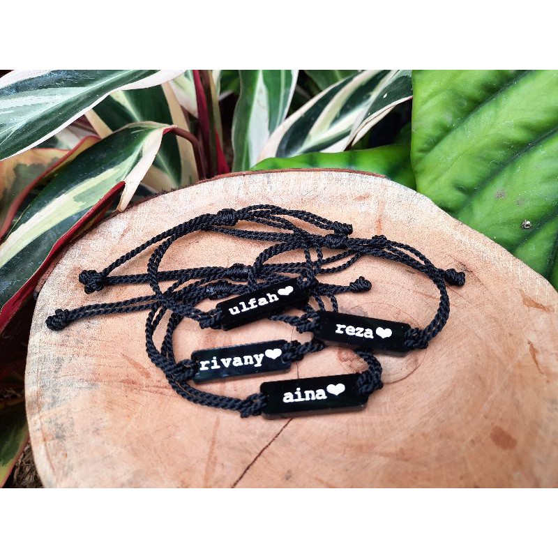 GELANG NAMA [Tali Twist]