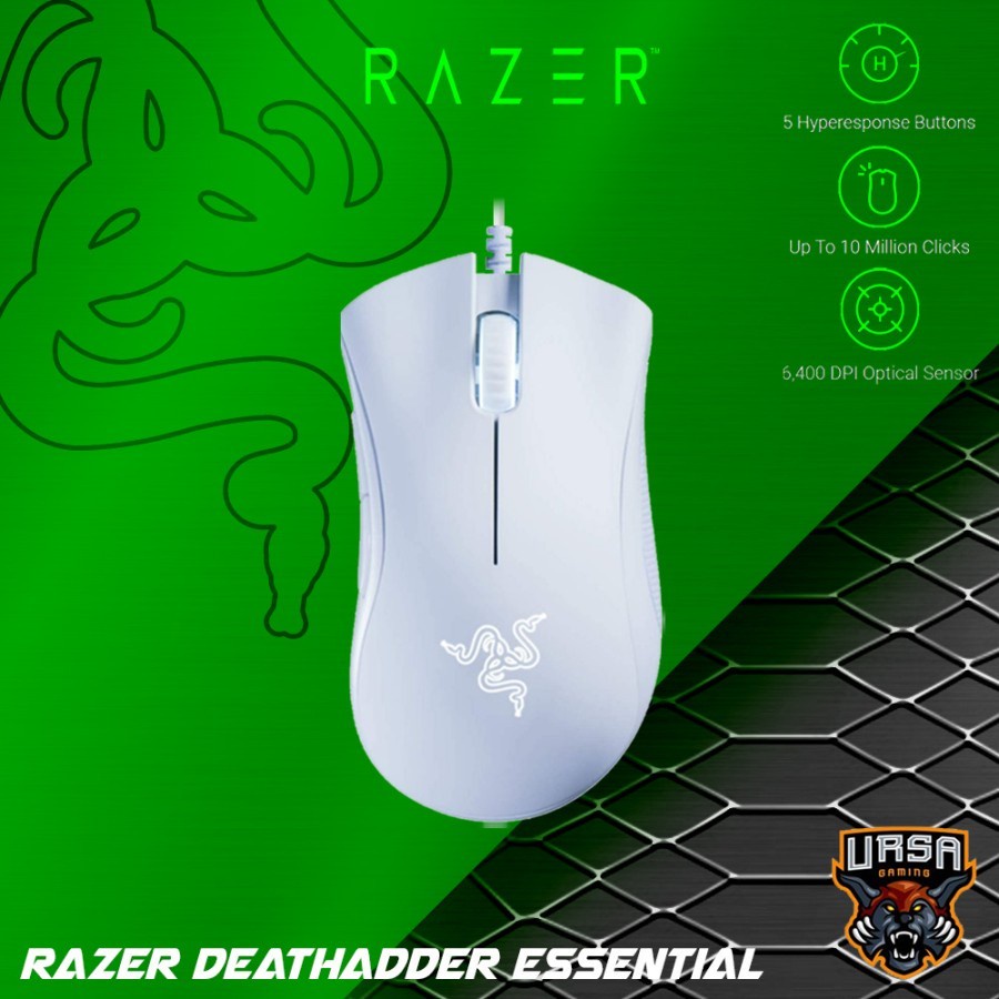 Mouse Razer DA DeathAdder Essential - Gaming Mouse - RGB - Original Garansi Resmi
