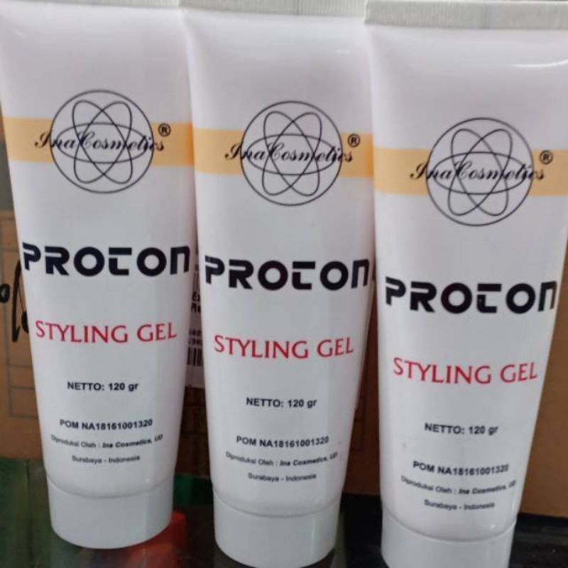 Proton Styling Gel - 120Gr / Minyak Rambut / Gel Rambut