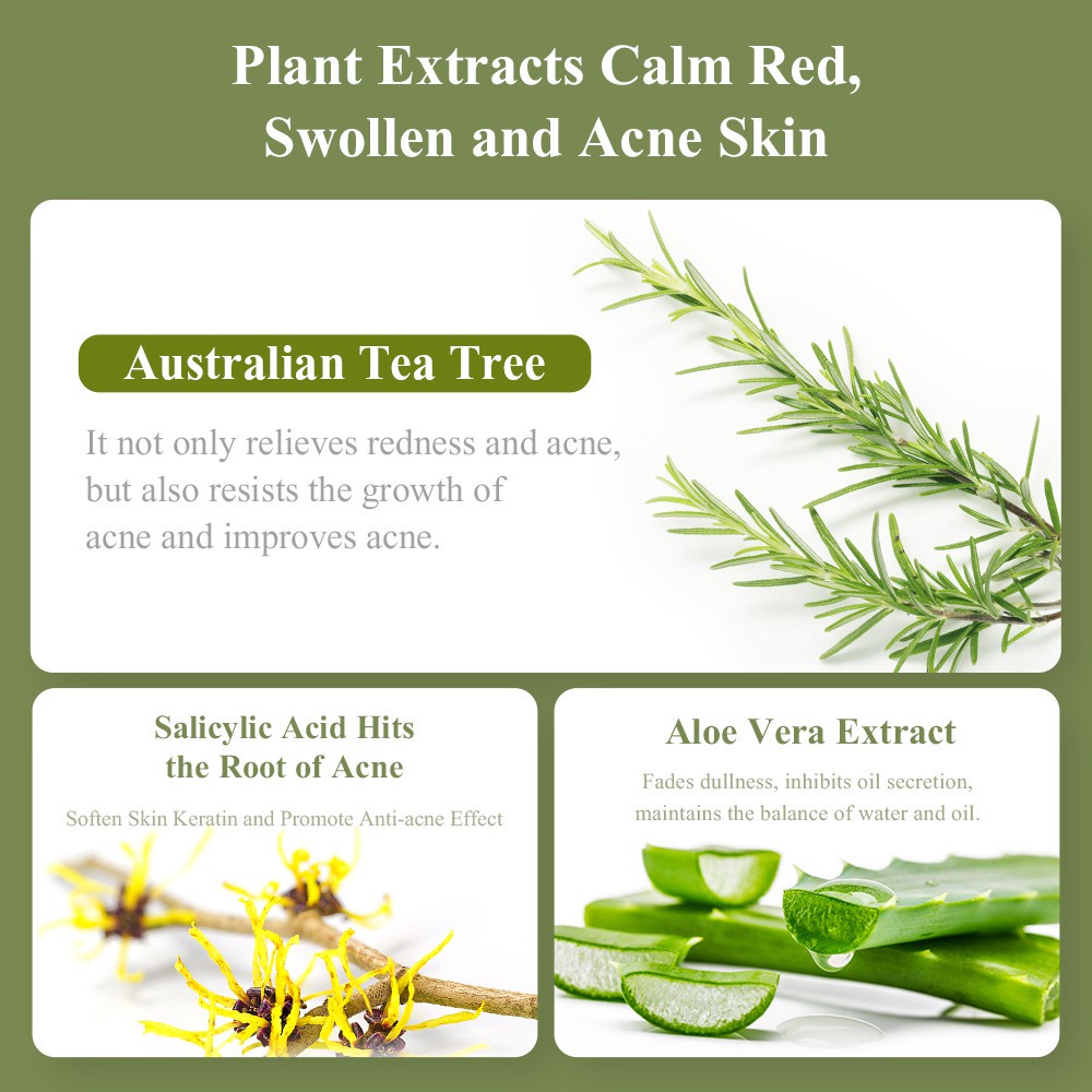 Breylee Tea Tree Salicylic Acid Cleaning Pads - Cleanser Pad