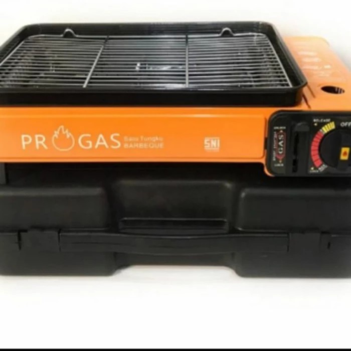 Kompor Gas Progas Untuk Panggangan Sate/Portable Progas - Kuning
