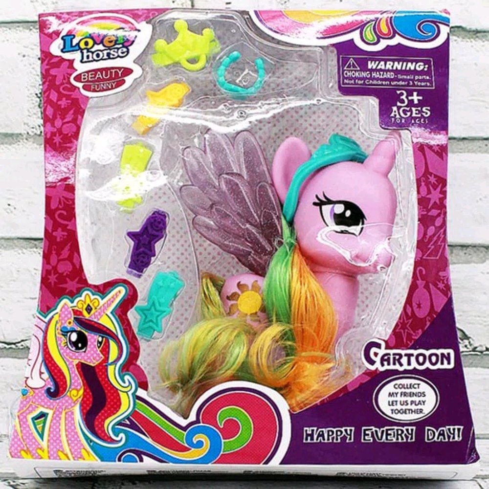 MAINAN BONEKA LITTE PONY   BONEKA KUDA PONY Murah
