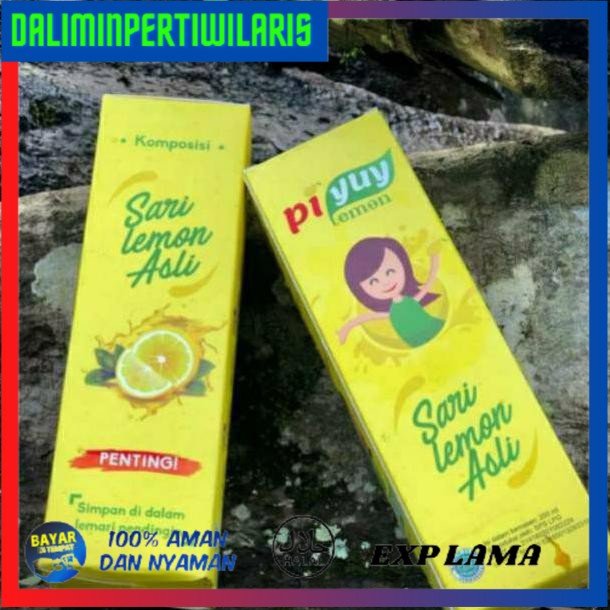 

( BISA COD ) Distributor Resmi Piyuy Lemon ( Sari Lemon Murni 100% ) STOK TERBATAS [Kode 1|Kode