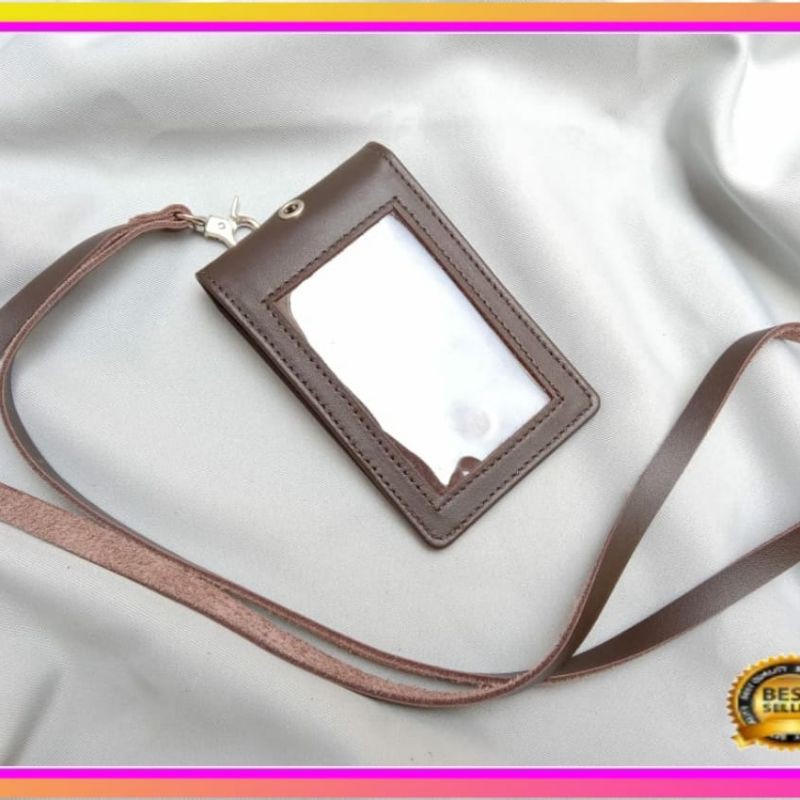 

NAME TAG ID CARD HOLDER TAG NAME KULIT ASLI