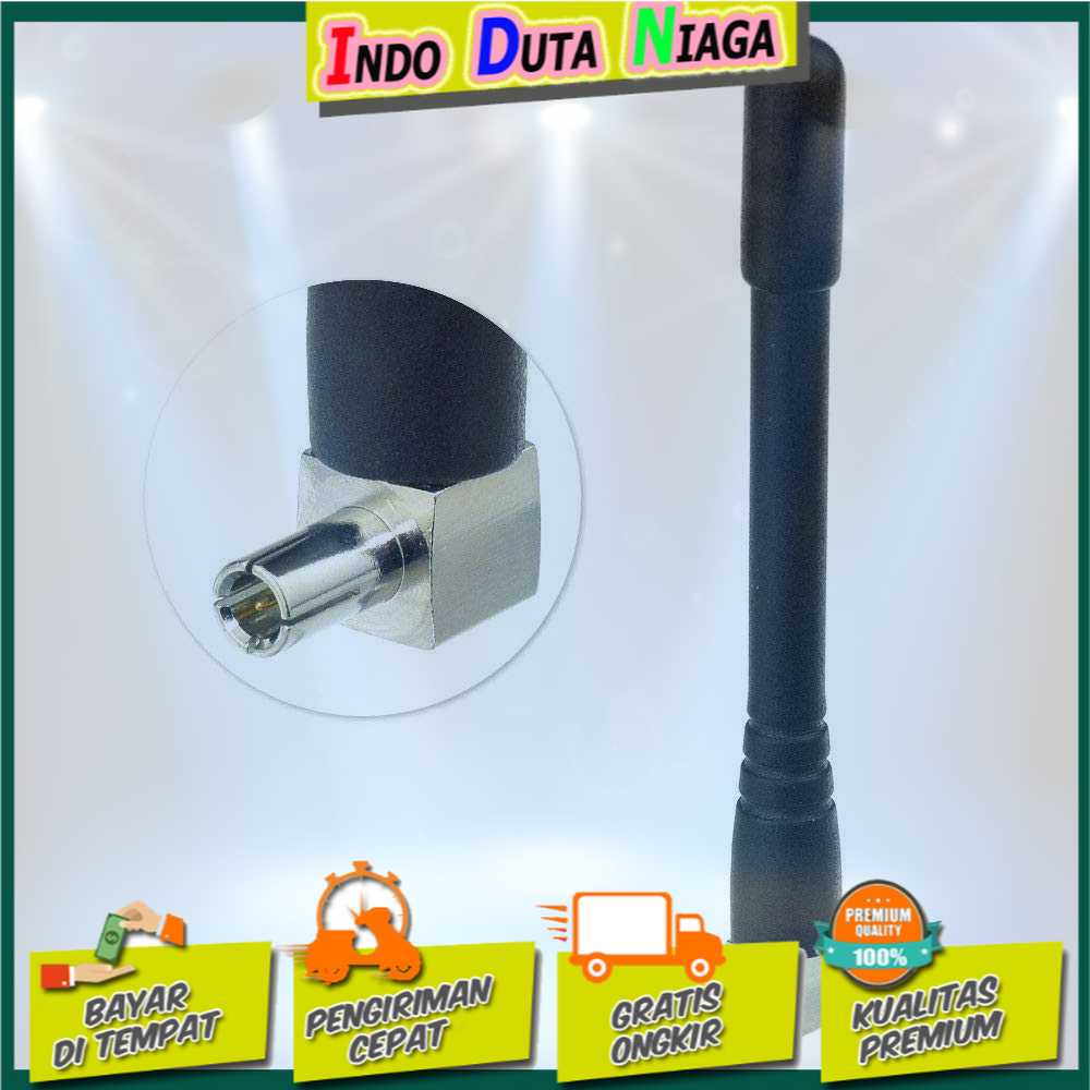 IDN TECH - Antena Eksternal TS9 3dbi Modem Huawei E5372s Bolt Slim &amp; Max 98mm