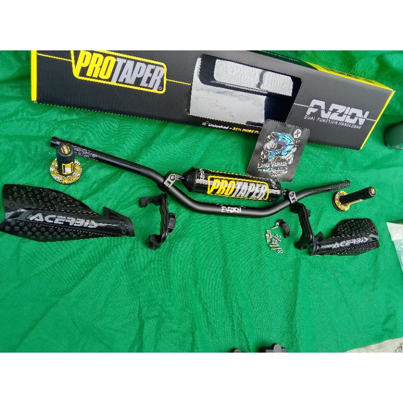 Stang Protaper Fuzion Set Handguard Acerbis Set Handgrip Protaper Stang Klx Crf Dtracker Vixion dll