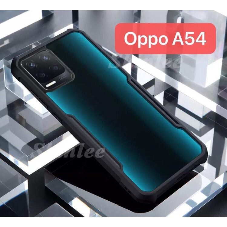 OPPO A54 A95 A74 4G A74 5G CASE SOFT SHOCKPROOF IPAKY LIST BENING CLEAR BUMPER HARDCASE FUZE TRANSPARAN SHOCKPROOF BUMPER CASING PROTECT CAMERA COVER PELINDUNG KAMERA