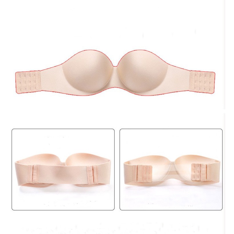 Bra busa tanpa kawat bh Wanita mulus busa pengantin seamless Bra 3B131