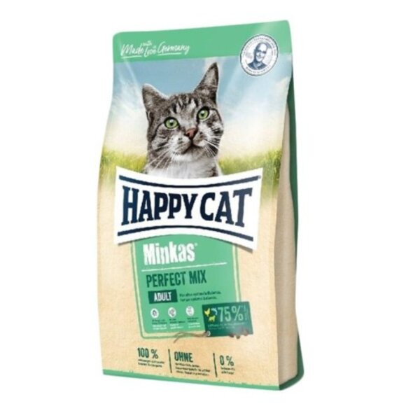 Happy Cat Minkas Perfect Mix 500gr Makanan Kucing Dewasa Adult 500 gr