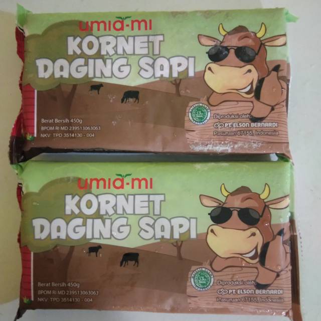 

Kornet sapi bernardi umami 450gram