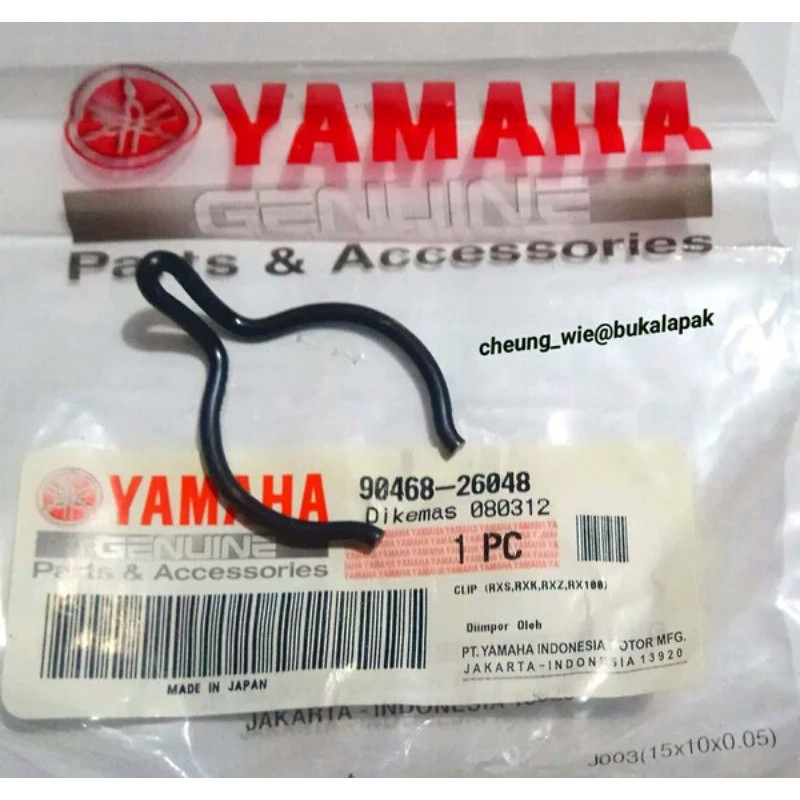 90468-26048 Clip Kip As Engkol/ Kick Starter Yamaha RX100 / RX King / RXS / RXZ ori YGP