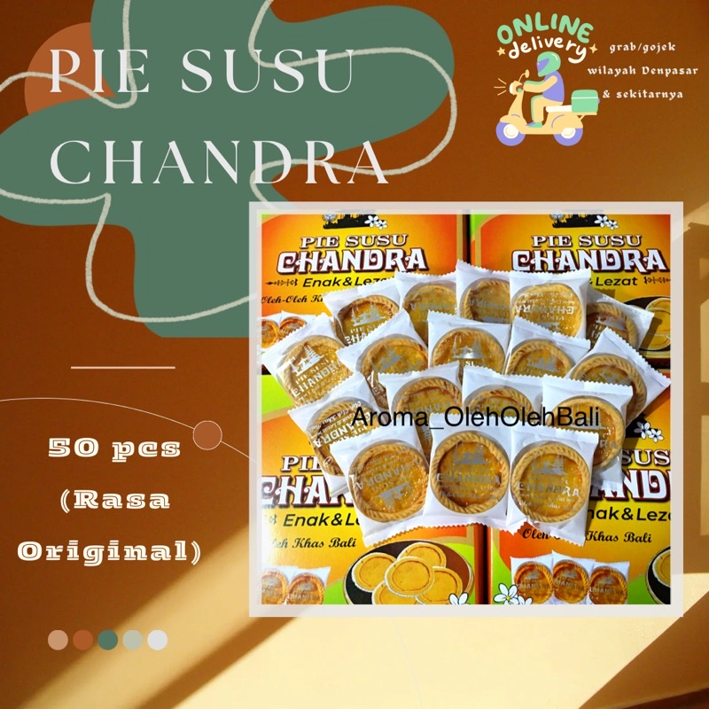 

PIE SUSU CHANDRA ISI 50 ORIGINAL || HARGA GROSIR TERMURAH || PROMO 51.900 ISI 50 PAKAI KOTAK