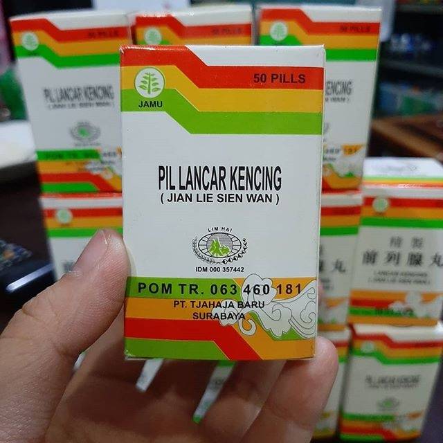 JIAN LIE SIEN WAN / OBAT PELANCAR BUANG AIR KECIL / LANCAR KENCING / ANYANG ANYANGAN / PROSTAT