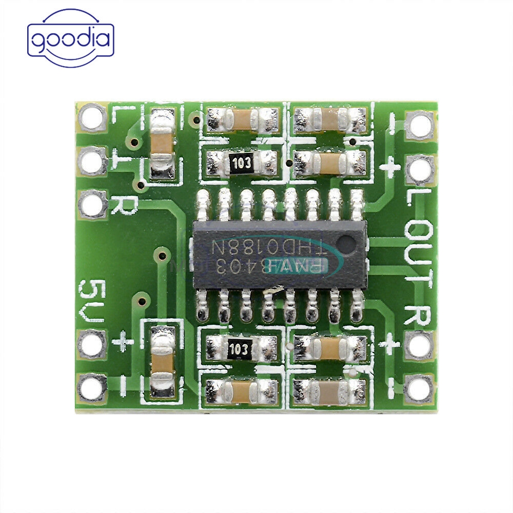 ✈【Fast/COD】✈ 1PC Digital Amplifier Board Class D 2*3W USB Power Mini PAM8403 Audio Module