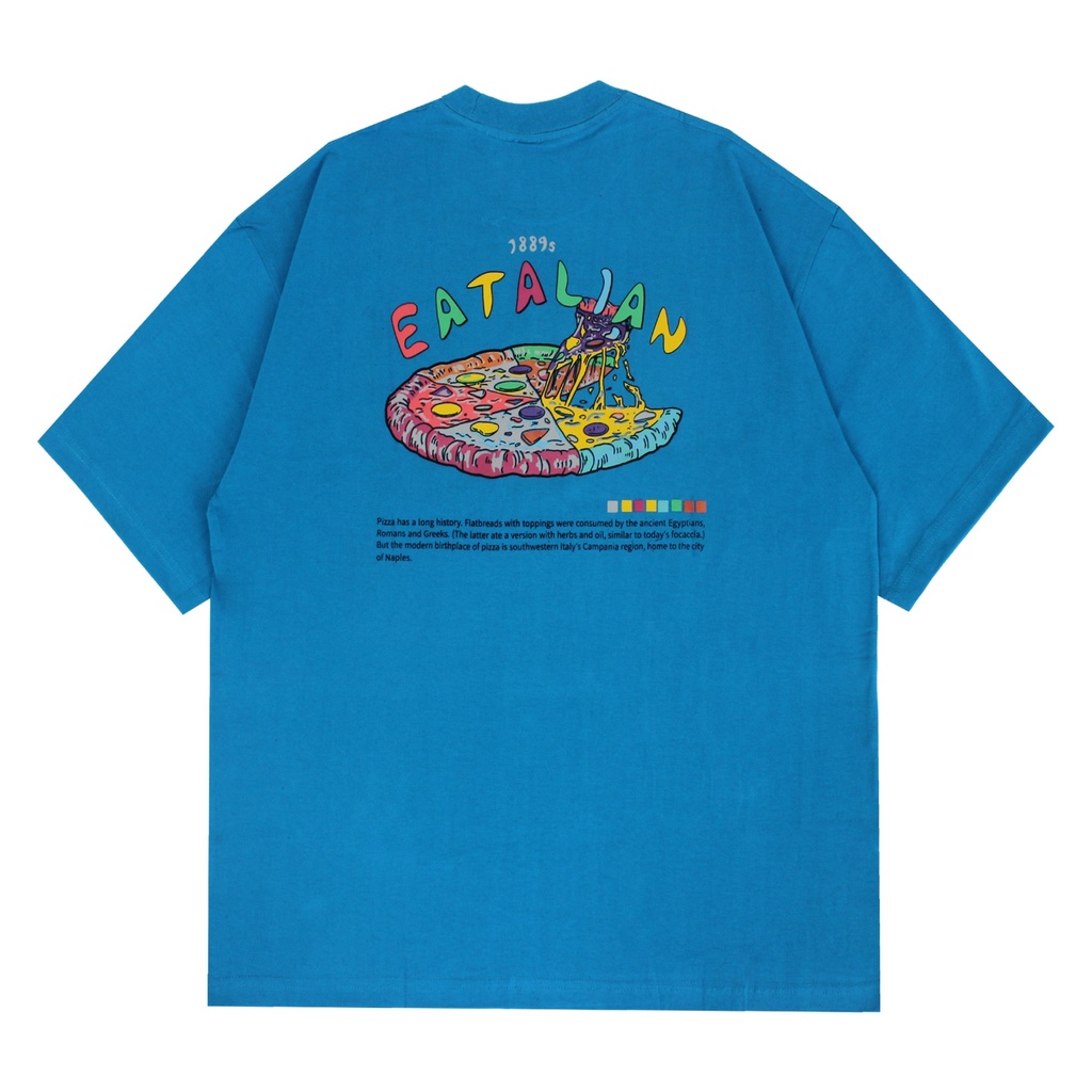 JUNK FOOD T-SHIRT // EATALIAN // OVERSIZE