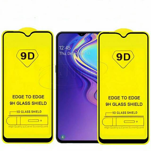 TEMPERED GLASS 9D FULL GLUE FULL COVER SAMSUNG M10 M20 M30 M10S M20S M30S M21 M31