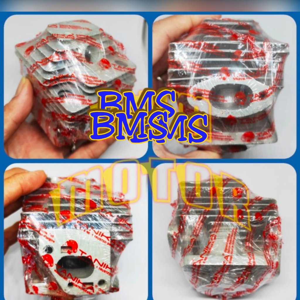 Tl33 tanika cylinder block blok komplit mesin potong rumput 338 330