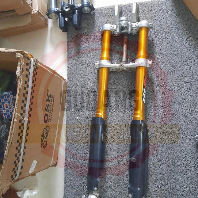 READY STOK SOK USD SOK UPSIDEDOWN SOK USD DEPAN KLX 150 KLX BF SE GOLD ORI ORIGINAL ASLI COPOTAN MOT