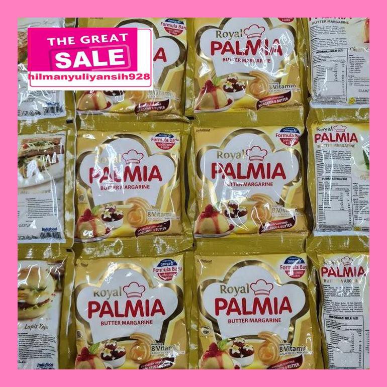 

02T4Dpsum Margarine Palmia Royal 200Gr Sachet Butter & Margarin Blend S30Ytd50