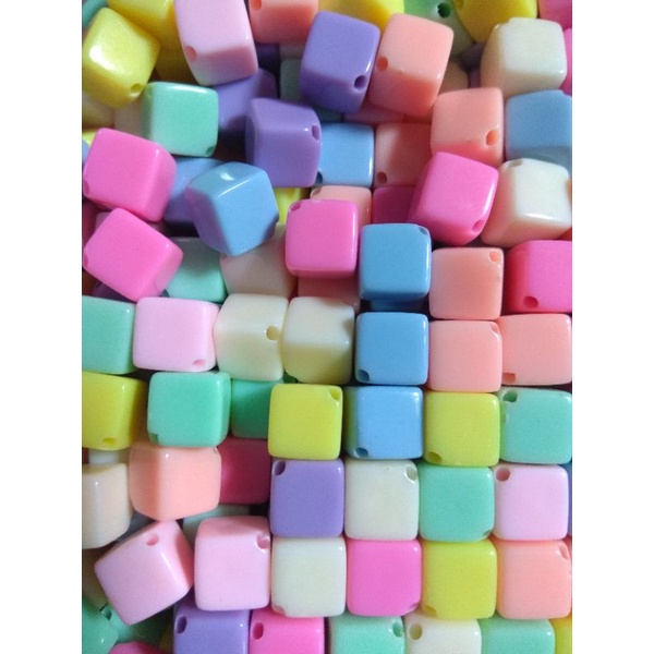 Resin Dadu Lubang Sudut 10mm