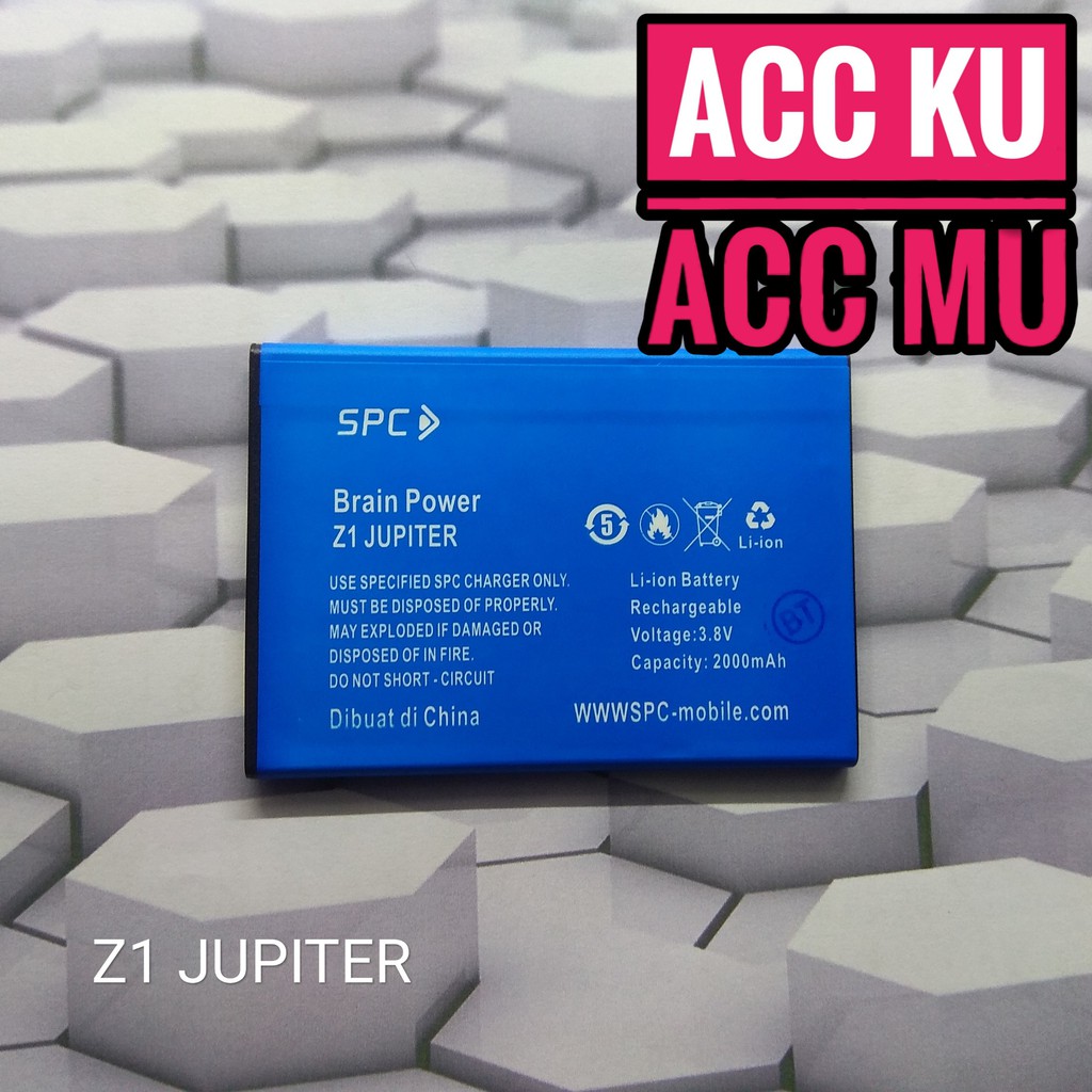 BATRE BATTERY BATERAI SPC Z1 JUPITER ORIGINAL