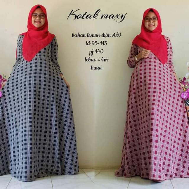 Gamis lemon / gamis cantik dari Griya D'ha