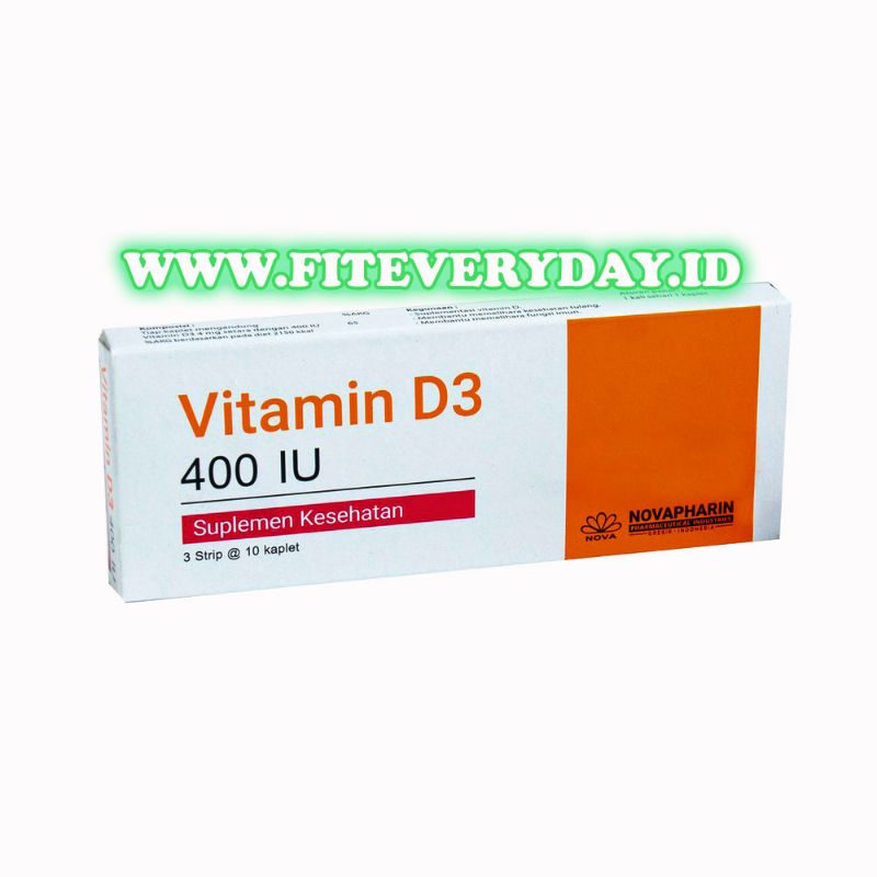 VITAMIN D3 NOVAPHARIN 400IU