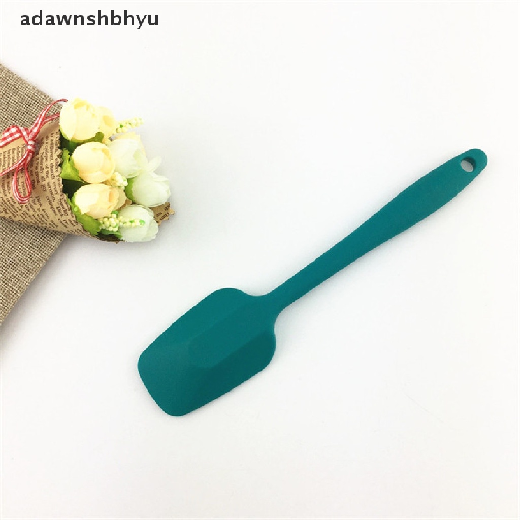 Adawnshbhyu Spatula Silikon Baking Rubber Scraper Tahan Suhu Tinggi Terintegrasi ID