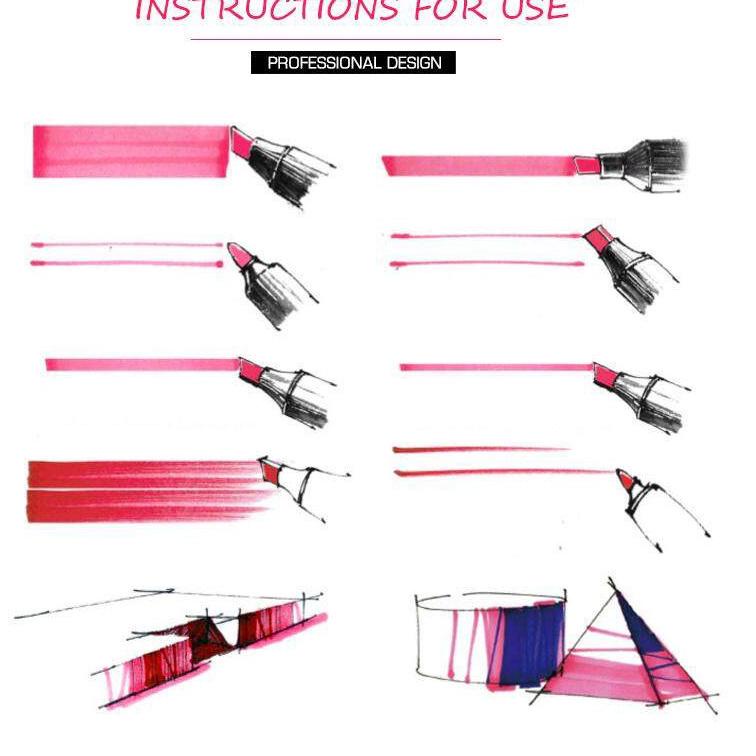 Best Seller.. TouchFive 30/40/60/80 Warna Sketsa Spidol Umum General Marker Set Animation Markers