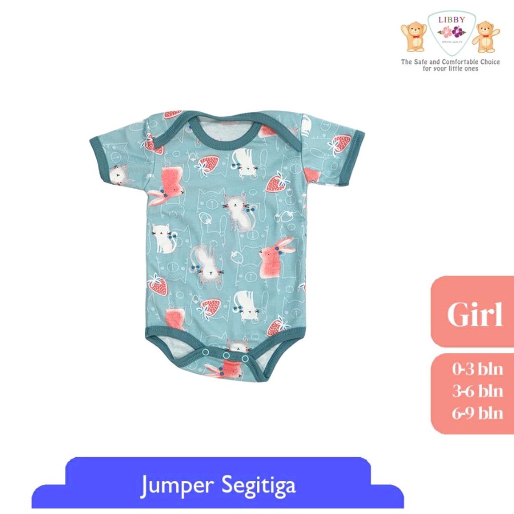 LIBBY JUMPER BAYI PREMIUM SEGITIGA DAN SEGIEMPAT / JUMPER BAYI